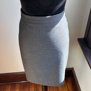 Ann Taylor Charcoal Pencil Skirt